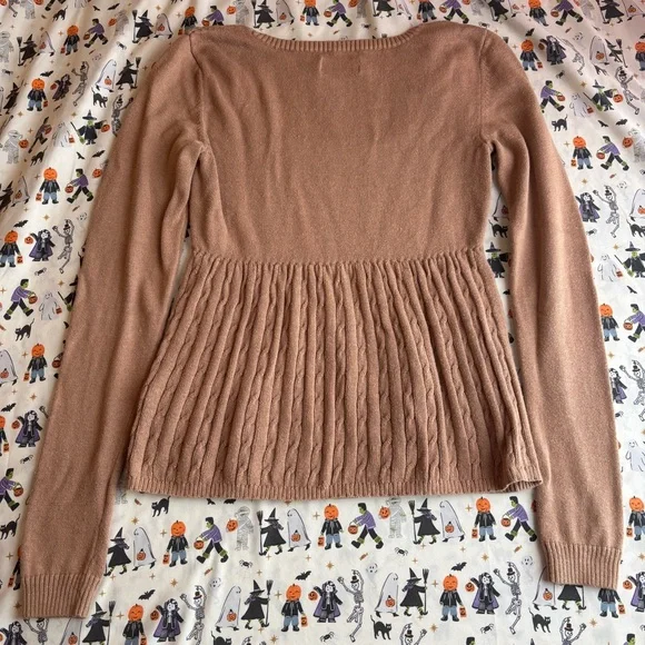 Hollister Babydoll Sweater Size Small Y2K - Picture 4 of 6